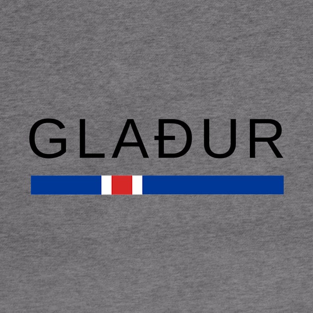 Glaður Iceland by icelandtshirts